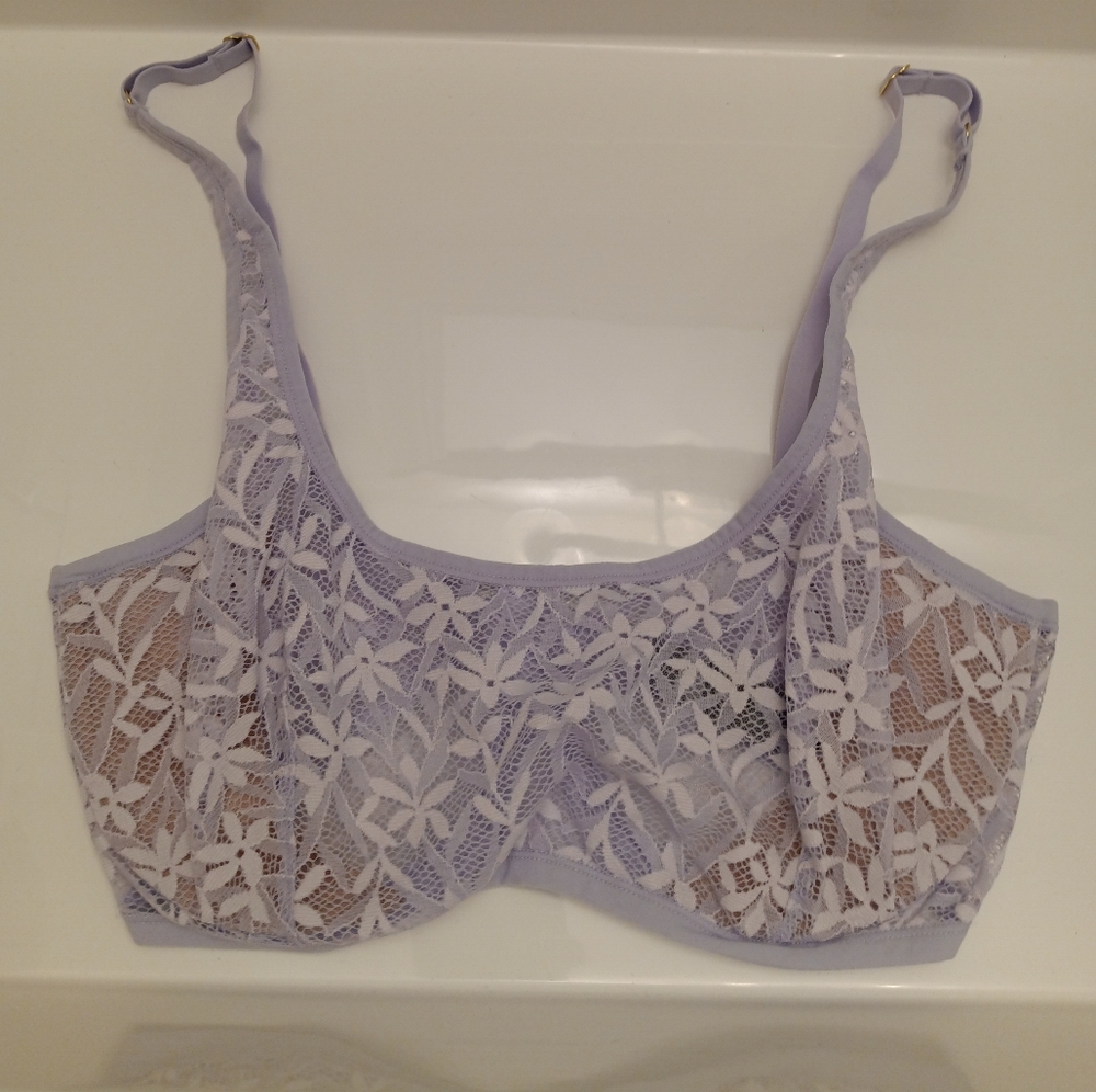 Natori Lavender Lace Bra